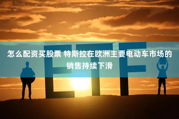 怎么配资买股票 特斯拉在欧洲主要电动车市场的销售持续下滑