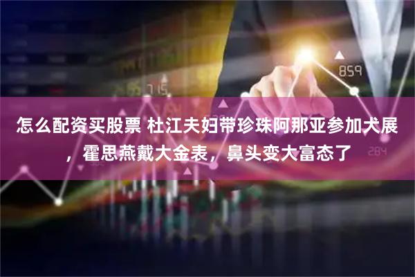怎么配资买股票 杜江夫妇带珍珠阿那亚参加犬展，霍思燕戴大金表，鼻头变大富态了