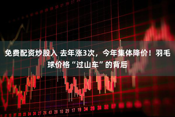 免费配资炒股入 去年涨3次，今年集体降价！羽毛球价格“过山车”的背后